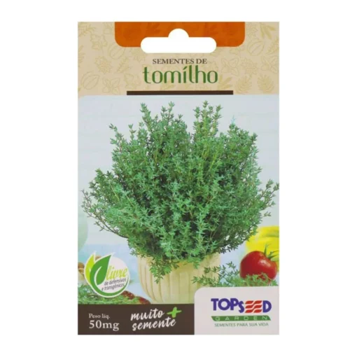 Sementes de Tomilho 50mg - Topseed Linha Tradicional