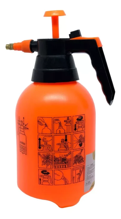 PULVERIZADOR PORTATIL BORRIFADOR MANUAL C0MPRENSSÃO 2 LITROS PROMOCAO - Imagem 2
