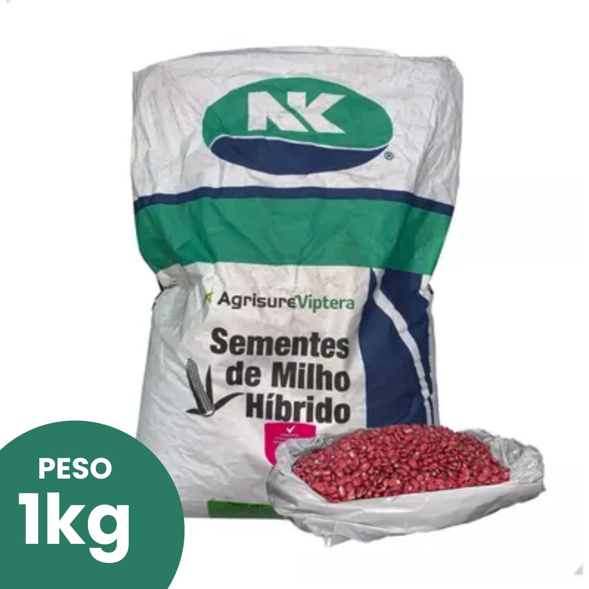 1Kg Semente Milho Híbrido Feroz Syngenta Vip3