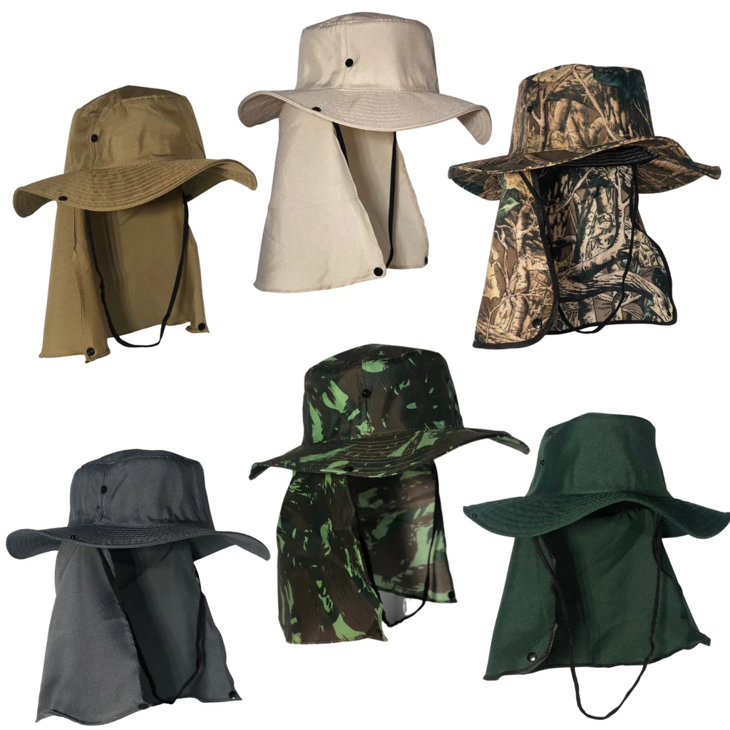 Chapéu Proteção Árabe (Chapeu de Pesca) Protege do Sol