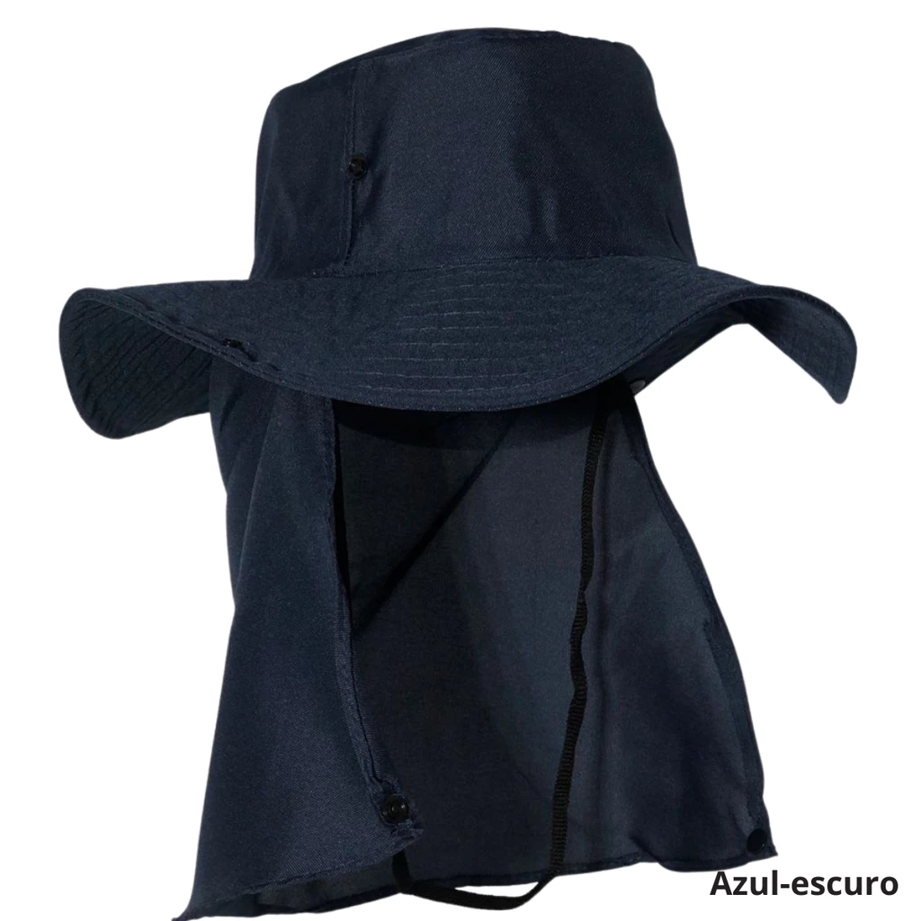 Chapéu Proteção Árabe (Chapeu de Pesca) Protege do Sol - Imagem 2